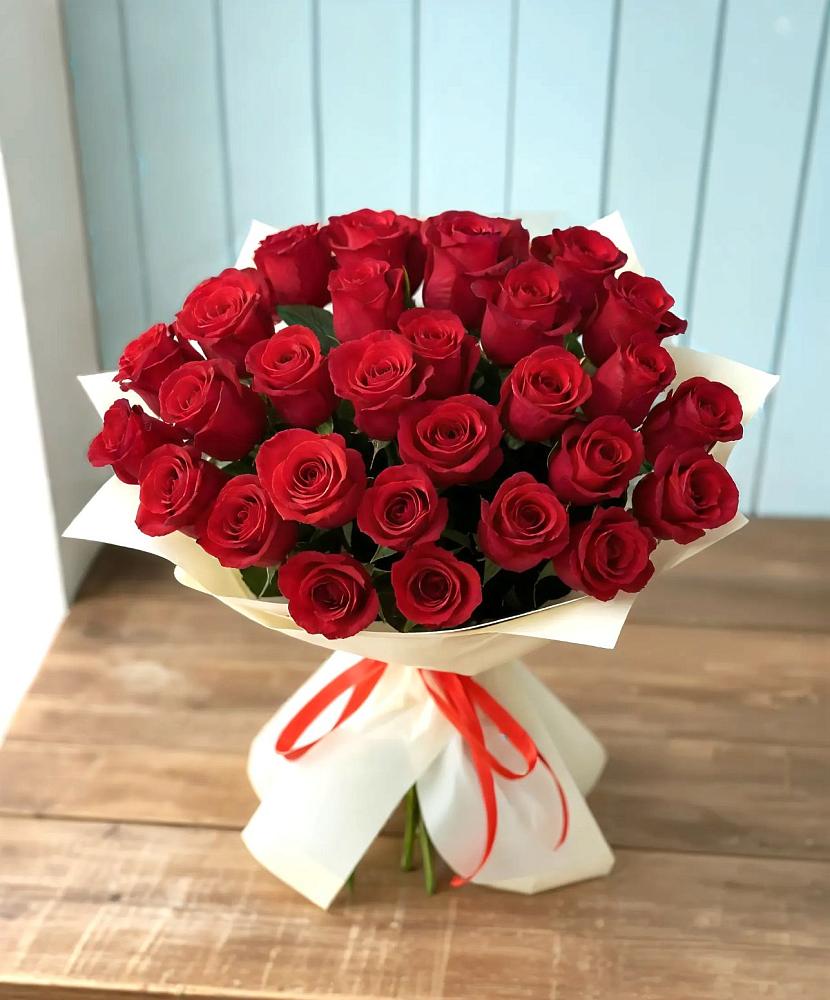 Букет 29 Красных роз в Ступино