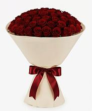 Букет 101 Бордовая роза Блэк Бакарра #REPLACE_PRED# Ступино