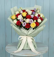 Букет цветов из:  Розы в Ступино