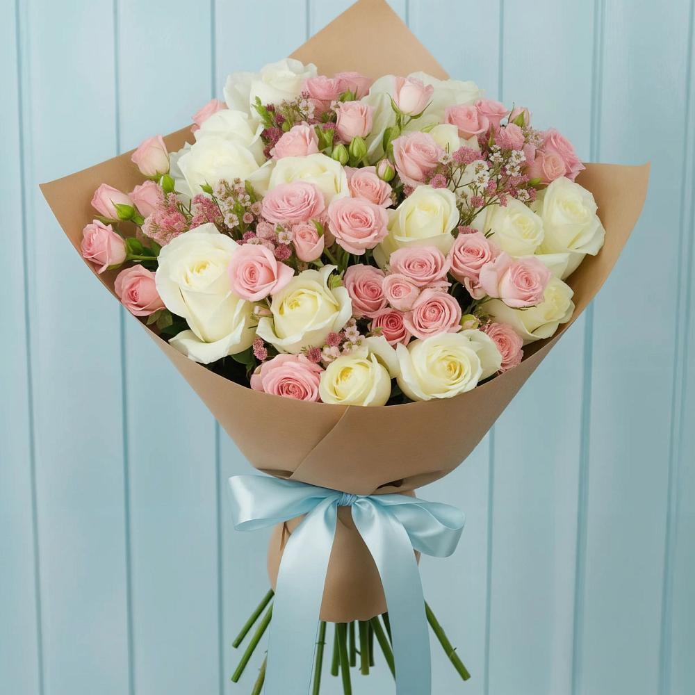 Букет цветов из: Розы в Ступино