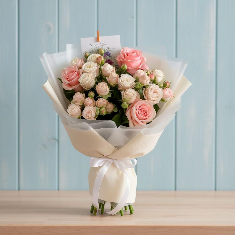 Букет цветов из: Розы в Ступино