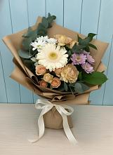 Букет цветов из:  Герберы и Хризантемы в Ступино
