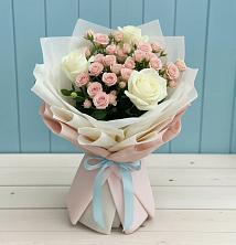 Букет цветов из:  Розы в Ступино