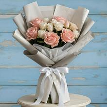 Букет цветов из:  Розы #REPLACE_PRED# Ступино