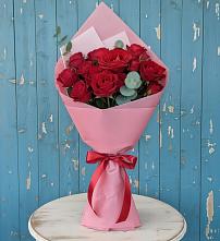 Букет цветов из:  Розы в Ступино