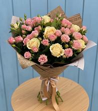Букет цветов из:  Розы в Ступино