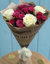 Букет цветов из:  Розы #REPLACE_PRED# Ступино