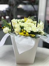 Цветочная композиция из Розы  в Ступино