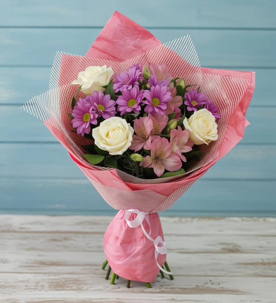 Букет цветов из: Герберы в Ступино