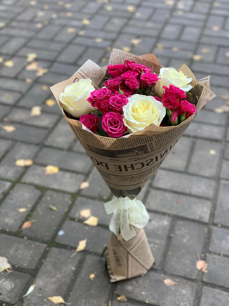 Букет цветов из: Розы в Ступино