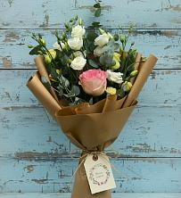 Букет цветов из:  Розы и Лизиантусы в Ступино