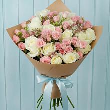 Букет цветов из:  Розы в Ступино